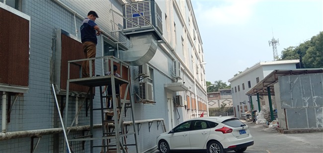 惠州濕簾降溫安裝